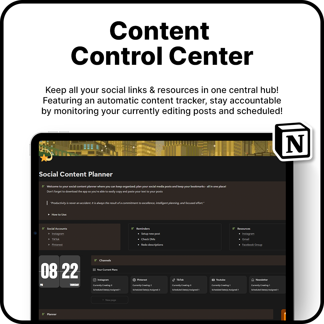 Social Content Planner