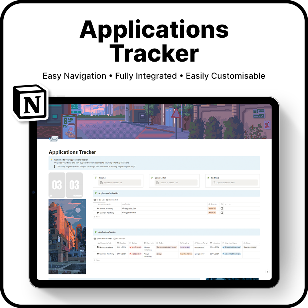 Applications Tracker